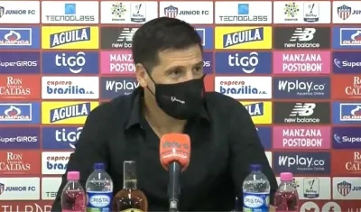 Juan Cruz Real, DT de América de Cali.