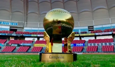 Trofeo que se le entrega al campeón de la Serie del Caribe. 