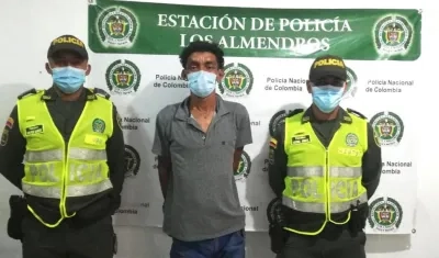 El presunto agresor Jaime Eduardo Morelo Ferrer.