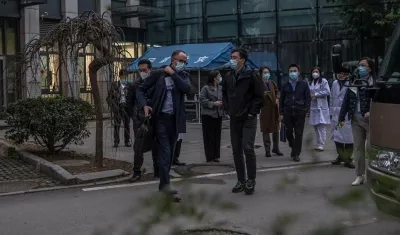 Los expertos de la OMS.