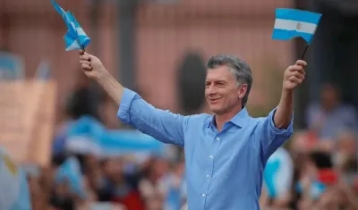 El expresidente de Argentina, Mauricio Macri.