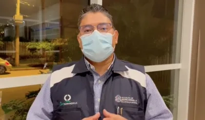 El secretario de Salud, Humberto Mendoza.