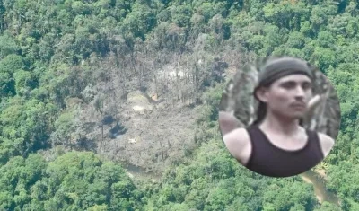 Jaider Stiven Cisneros Bossa, alias 'Mono Ferney'.