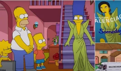 Imágenes del capítulo de Los Simpsons,