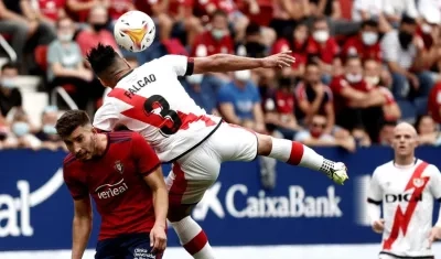 Falcao durante el partido. 