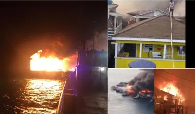 La mayoría de las viviendas en Guanaja, que tiene más de 5.000 habitantes, son de madera.