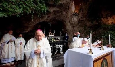 Papa Francisco en Asís.