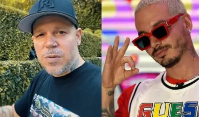 Residente y J Balvin. 