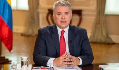 El Presidente de la República, Iván Duque.