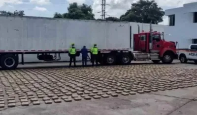 Marihuana incautada. 