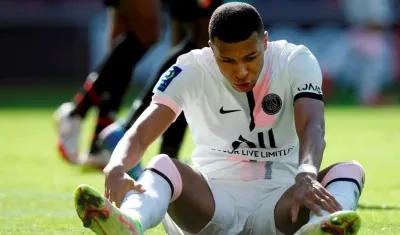 El delantero francés Kylian Mbappé.
