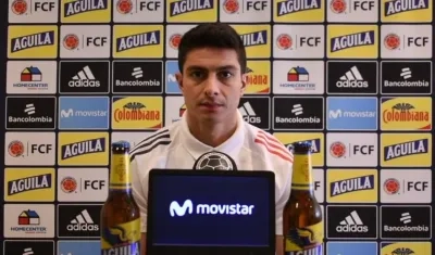 Stefan Medina, lateral derecho de la selección Colombia.