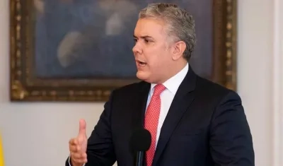 El Presidente de la República, Iván Duque.
