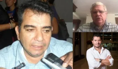 Orlando Jiménez de Undeco, Rafael Madero de Fenalco y John JairoToro, de Air-e.