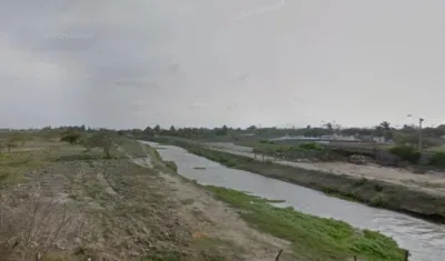Aspecto de un 'brazo' del río Magdalena, en el corregimiento de Palermo. 