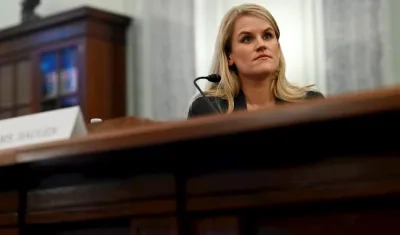 La extrabajadora de Facebook, Frances Haugen.