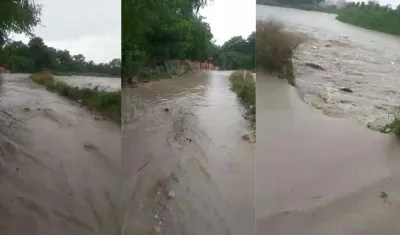 Arroyo en la vereda Cabica. 