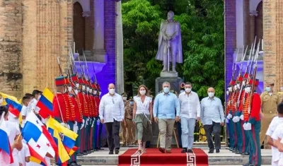Acto de celebración en Cúcuta.