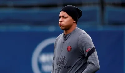 El delantero francés Kylian Mbappé.