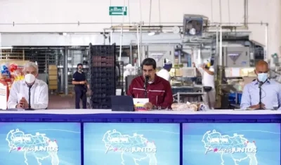 Nicolás Maduro, presidente de Venezuela.