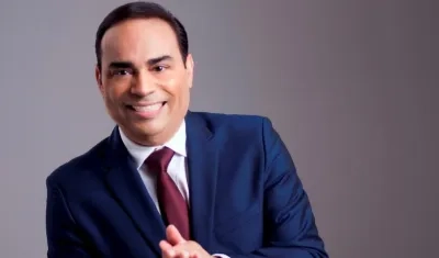 El cantante Gilberto Santa Rosa.