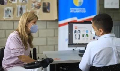 La Gobernadora del Atlántico, Elsa Noguera.