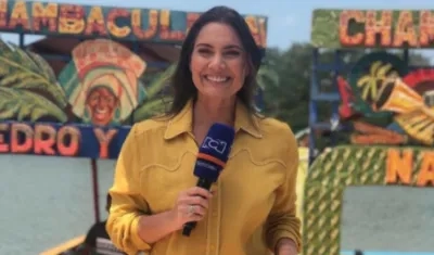 La periodista Jessica De La Peña.