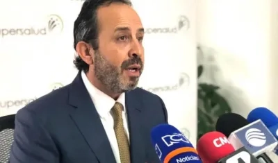 Fabio Aristizábal, superintendente de Salud.