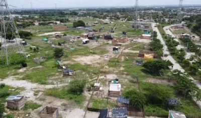 Invasión de predios en Soledad. 