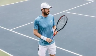 Andy Murray, tenista británico. 