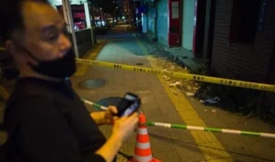 El terremoto alcanzó el nivel 5 alto en la escala sísmica japonesa de 7 niveles.