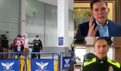 Emilio Tapia será recluido en La Picota, confirmaron el Ministro de Justicia, Wilson Ruiz, y el director del Inpec, general Mariano Botero.