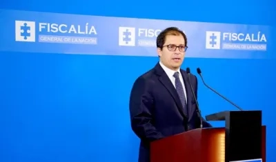 Francisco Barbosa, fiscal general de Colombia. 