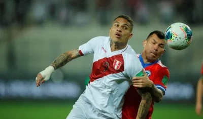 Paolo Guerrero, delantero peruano. 