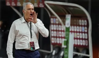 Tite, técnico de Brasil. 