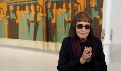 La artista plástica Beatriz González.