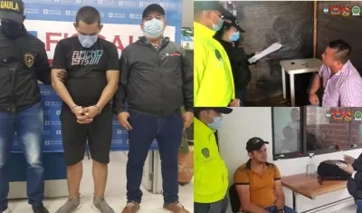 En total fueron 7 los capturados por supuesto apoyo al ELN.