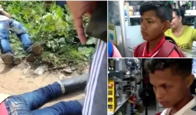 Los jóvenes fueron asesinados, tras disidencia llevárselos de donde estaban detenidos por la comunidad.