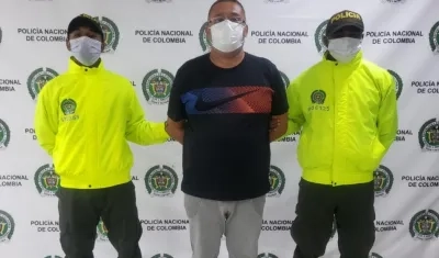 Alexánder Serna Giraldo, alias "El loco", considerado el principal eslabón del narcotráfico en el Valle del Cauca.