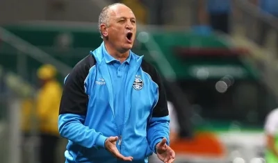 Luiz Felipe Scolari, técnico brasileño. 