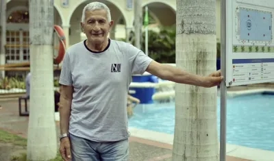 Juan Ramón Verón, histórico jugador de Junior. 