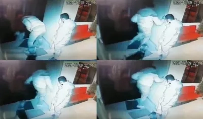 Imágenes del suceso.