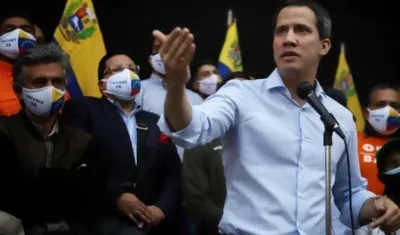 Juan Guaidó, líder opositor y presidente reconocido por más de 50 países.