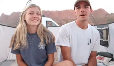 ‘Gabby’ Petito y su novio Brian Laundrie.