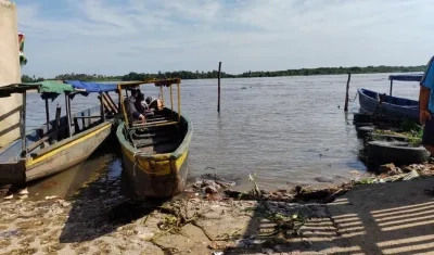 Lugar en donde cayó al Río Magdalena, joven de 15 años