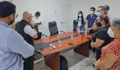El diálogo final para levantar el hecho.
