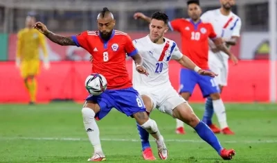 El volante Arturo Vidal.