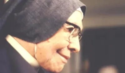 La monja María Berenice Duque Hencker.