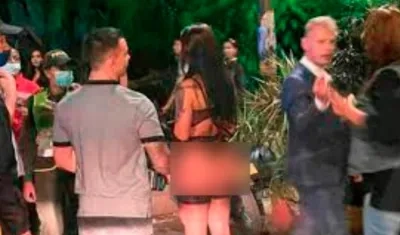 La modelo y el holandés.