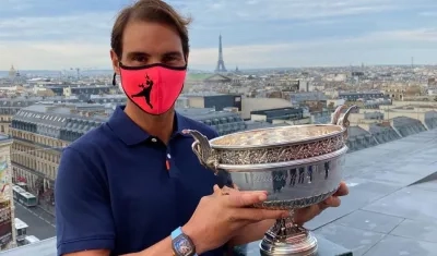 Rafael Nadal, tenista español. 